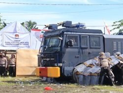 Polres Mateng Simulasi Sispamkota Amankan Pilkada 2024