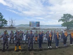 Lanal Mamuju Dukung Program Sepekan Menanam Mangrove