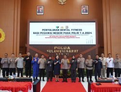 Buka Penyuluhan Dental Fitness untuk Pegawai Polri, Ini Kata Wakapolda Sulbar