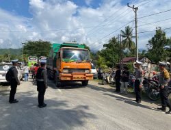 Satgas OMP Marano Polda Sulbar Amankan Kampanye Cagub-Cawagub SDK-JSM di Karossa