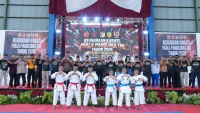 Mamuju Jadi Tuan Rumah Piala Panglima TNI 2026, Gubernur Sulbar Dukung Atlet Karate