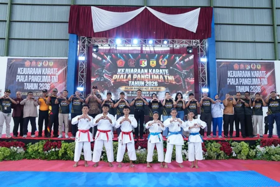 Mamuju Jadi Tuan Rumah Piala Panglima TNI 2026, Gubernur Sulbar Dukung Atlet Karate
