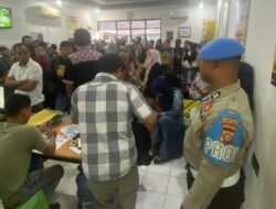 Pemohon SKCK Calon PPPK Membludak, Satintelkam Polresta Mamuju Berikan Pelayann Ter