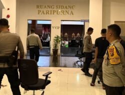 Massa Aksi Nginap di Kantor DPRD, Polresta Mamuju Gelar Pengamanan Aksi Selama 24 jam