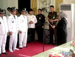 Perpanjangan Masa Jabatan, Sejumlah Kades Kembali Dikukuhkan