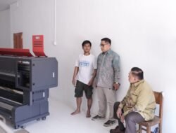 Pastikan Tepat Sasaran, Wagub Sulbar Tinjau Bantuan Mesin Percetakan