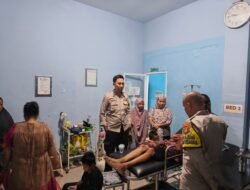Polsek Malunda Evakuasi Korban Kecelakaan Lalu Lintas di Dusun Masigi