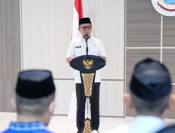 Sekda Sulbar Lepas Kafilah MTQ Nasional 2026, Pesan Jaga Nama Baik Daerah