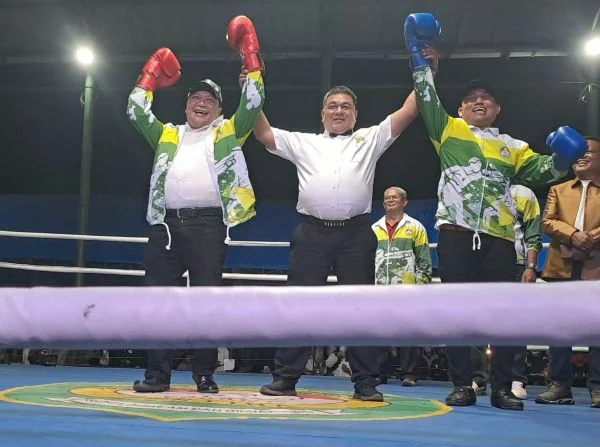 Adu Tinju Bupati Mamasa dan Ketua KONI Sulbar Warnai Pembukaan Kejurprov