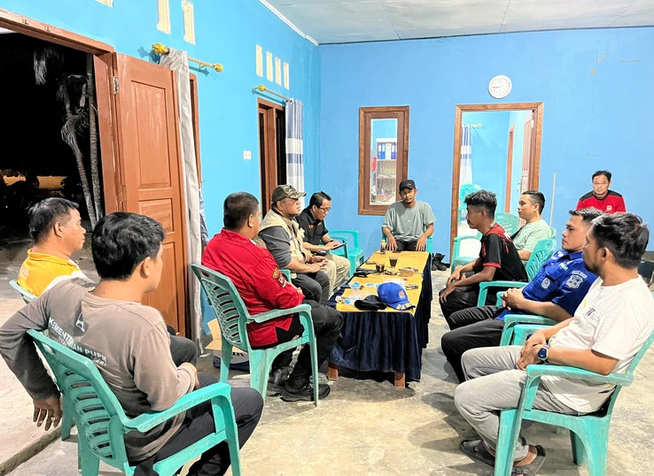 BPBD Sulbar Perkuat Koordinasi Penanganan Karhutla di Tommo Mamuju