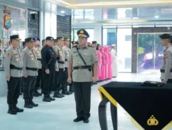 Lantik Dirpamobvit, Kapolda Sulbar Sampaikan 5 Pesan Penting