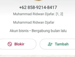 Nomor WhatsApp Palsu Catut Nama Kadis Kominfo Sulbar, Warga Diminta Waspada